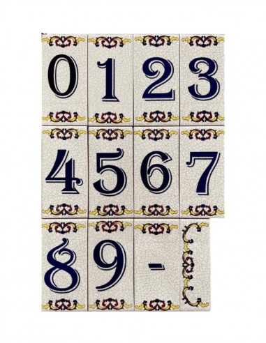 numeros decorados