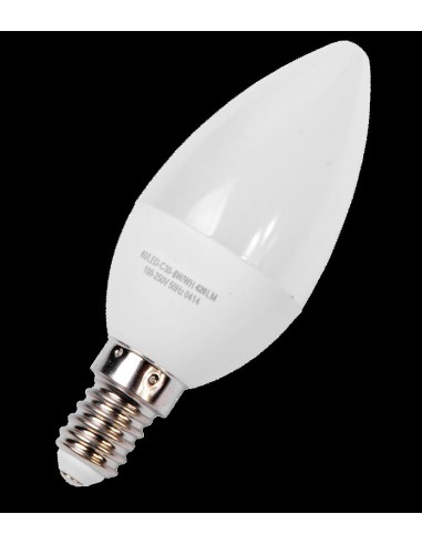 Lâmpada C30 E14 9W 3000K 700LM