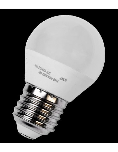 Lâmpada LED G45 E27 8W 3000K 500LM