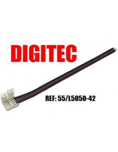 Extensão fita LED 4-linhas...