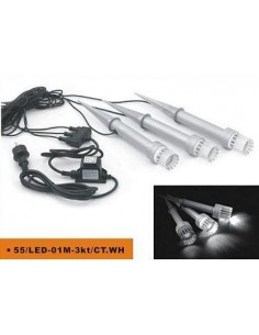 Conjunto de 3x6 LEDs 1.8W...